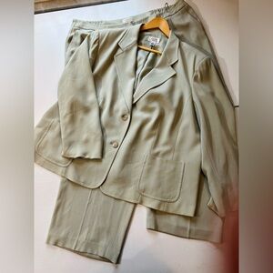 Talbots Light Sage Suit *check description!!!